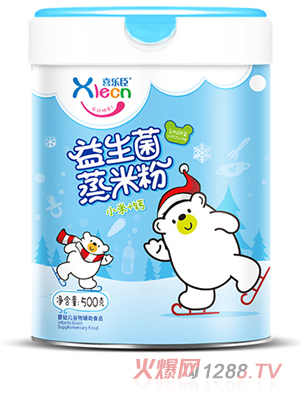 喜樂(lè)臣益生菌蒸米粉小米+鈣