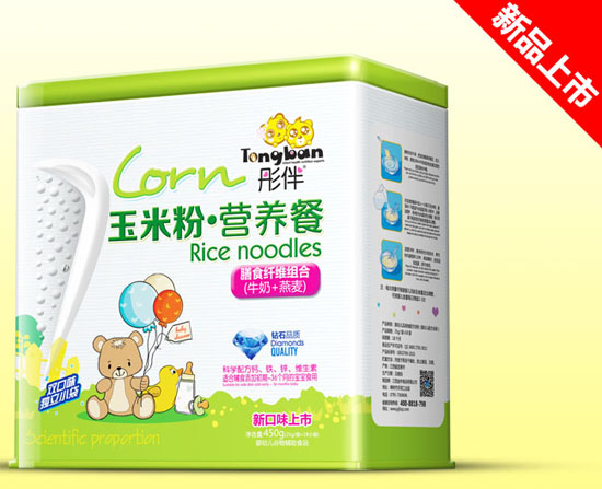 彤伴膳食纖維組合玉米粉營(yíng)養(yǎng)餐鐵聽